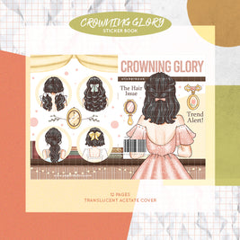 Crowning Glory | PaperDollzCo | Sticker Book | CB061