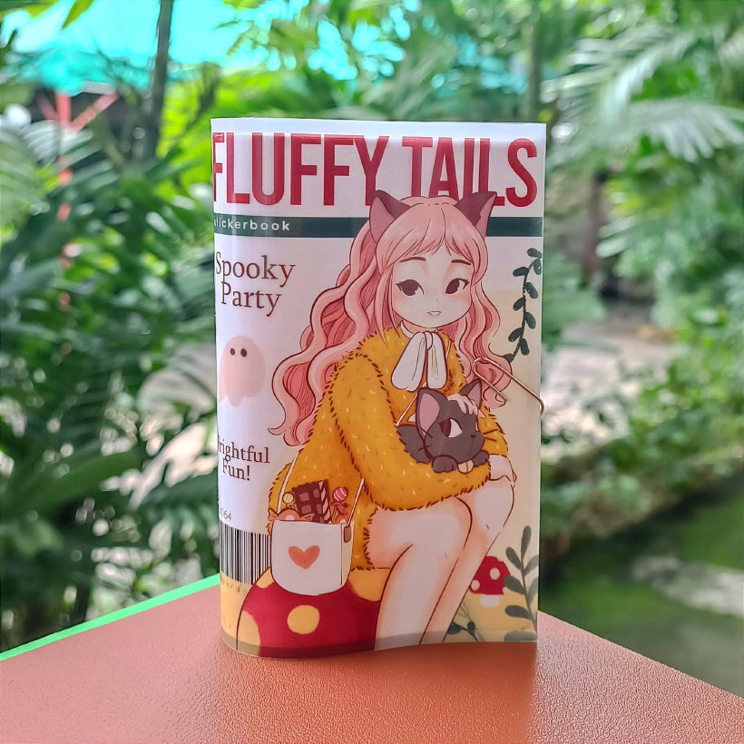 Fluffy Tails | PaperDollzCo | Sticker Book | CB064