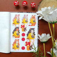 Fluffy Tails | PaperDollzCo | Sticker Book | CB064