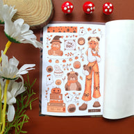 Fluffy Tails | PaperDollzCo | Sticker Book | CB064