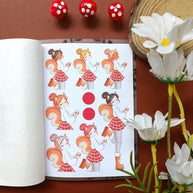 Fluffy Tails | PaperDollzCo | Sticker Book | CB064