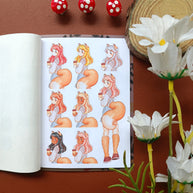 Fluffy Tails | PaperDollzCo | Sticker Book | CB064