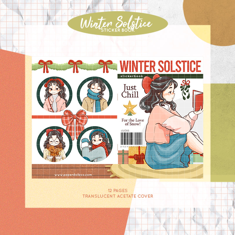 Winter Solstice | PaperDollzCo | Sticker Book | CB066