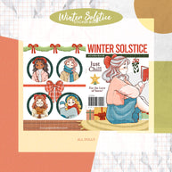 Winter Solstice | PaperDollzCo | Sticker Book | CB066