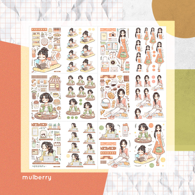 Planner Girl | PaperDollzCo | Sticker Book | CB067