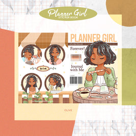 Planner Girl | PaperDollzCo | Sticker Book | CB067