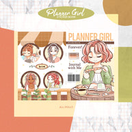 Planner Girl | PaperDollzCo | Sticker Book | CB067