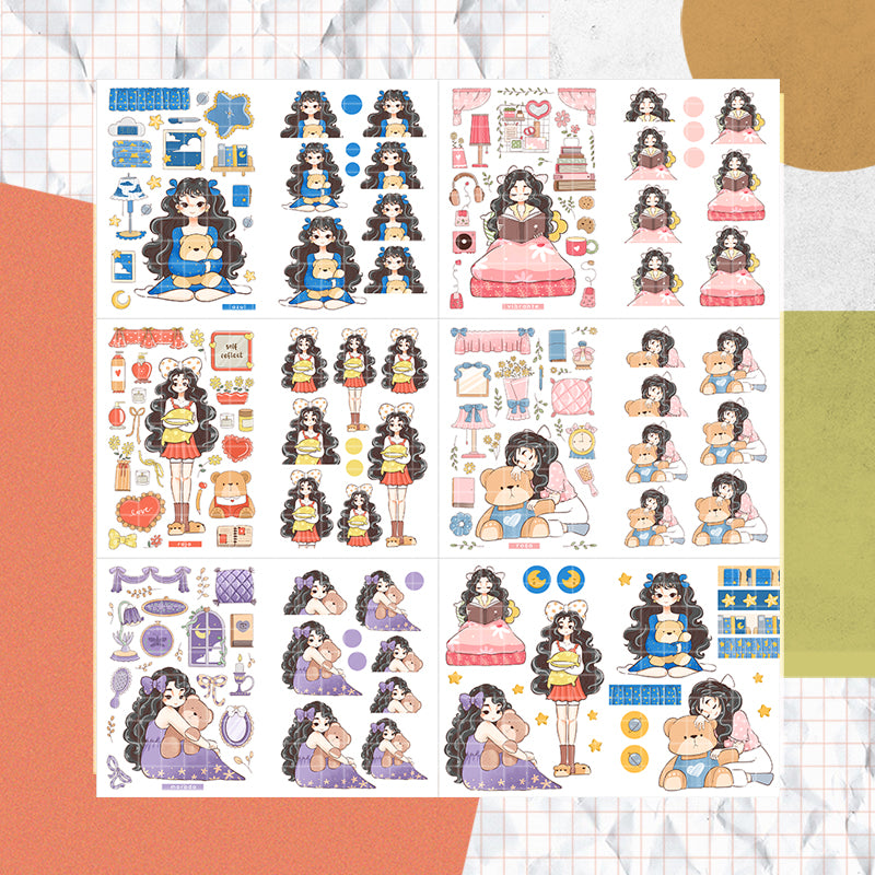 Midnight Dreamcatcher | PaperDollzCo | Sticker Book | CB069