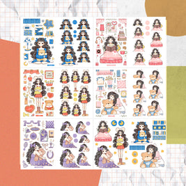 Midnight Dreamcatcher | PaperDollzCo | Sticker Book | CB069