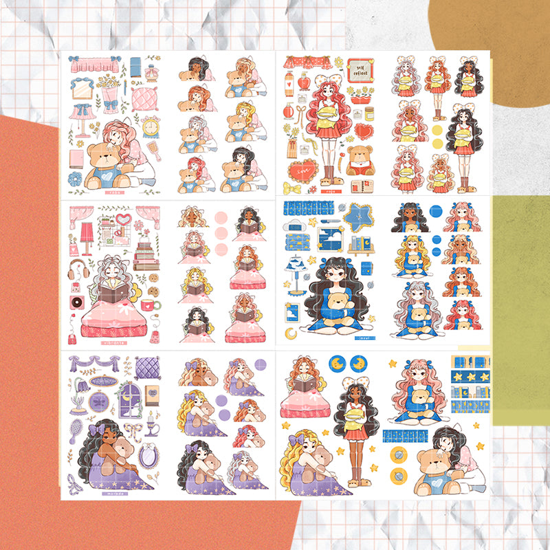 Midnight Dreamcatcher | PaperDollzCo | Sticker Book | CB069