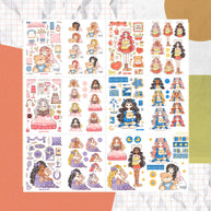 Midnight Dreamcatcher | PaperDollzCo | Sticker Book | CB069