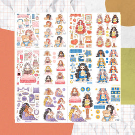 Midnight Dreamcatcher | PaperDollzCo | Sticker Book | CB069