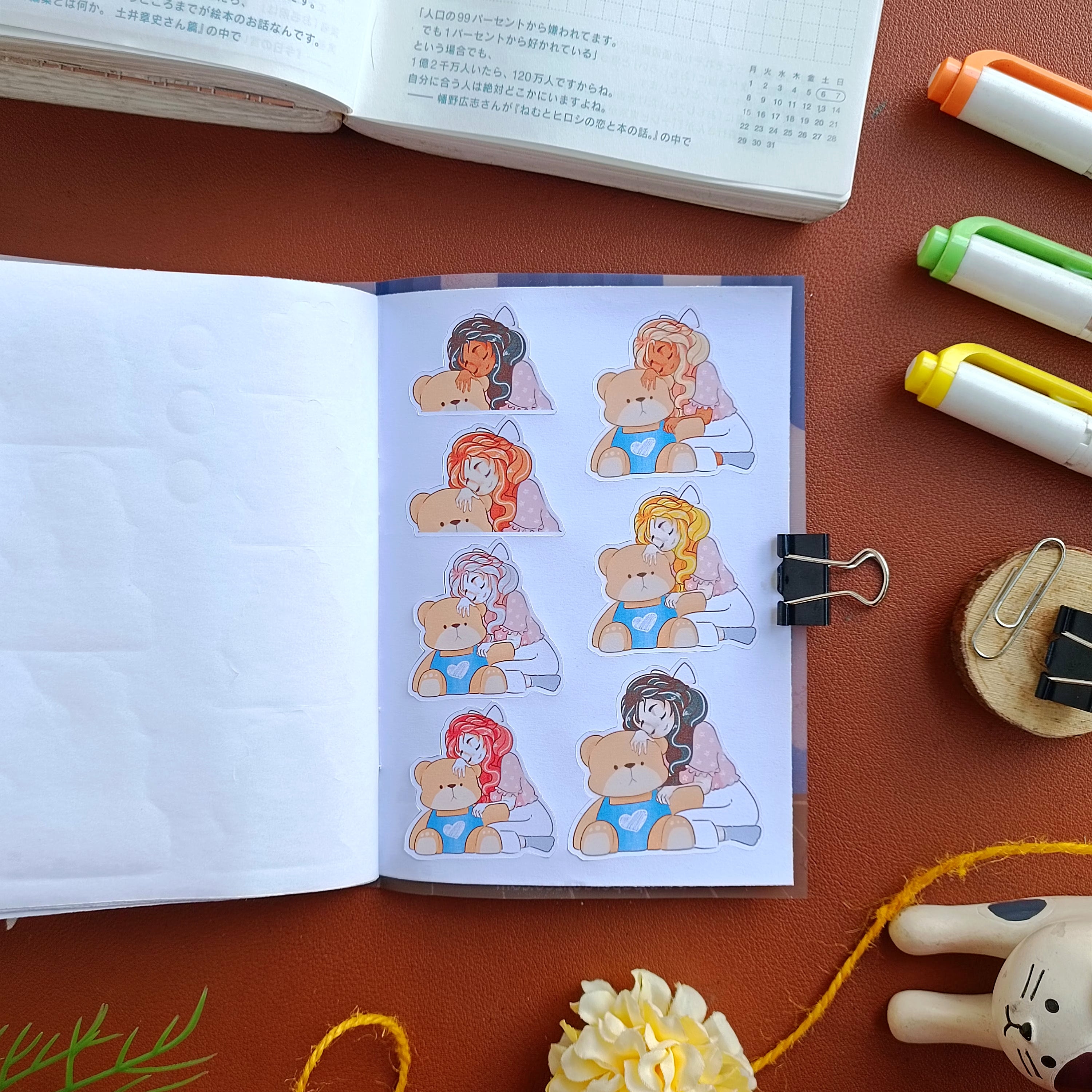 Midnight Dreamcatcher | PaperDollzCo | Sticker Book | CB069