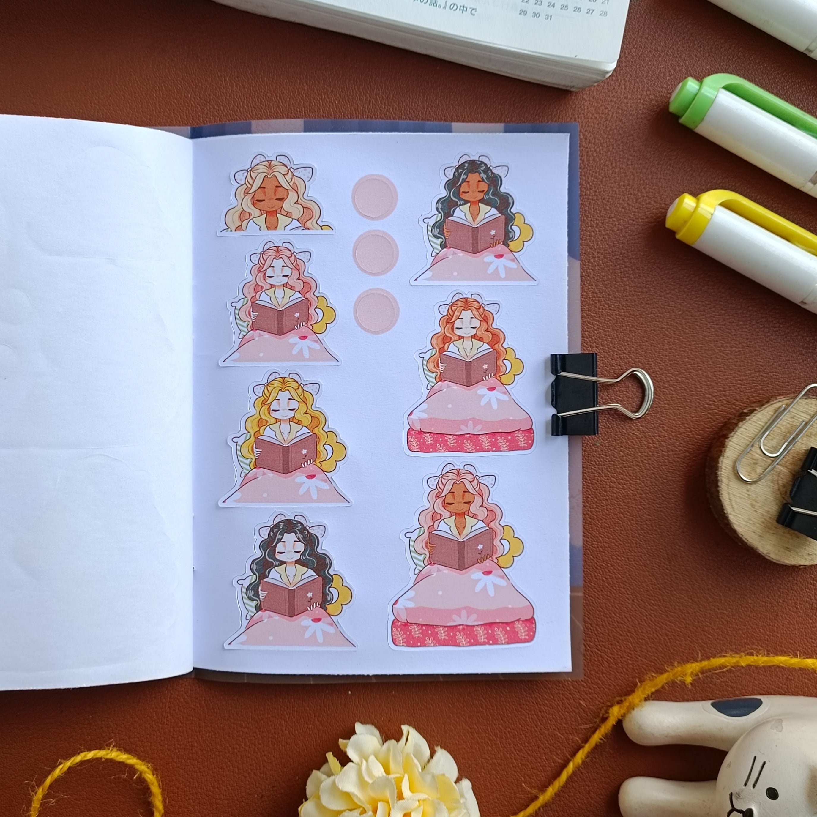 Midnight Dreamcatcher | PaperDollzCo | Sticker Book | CB069