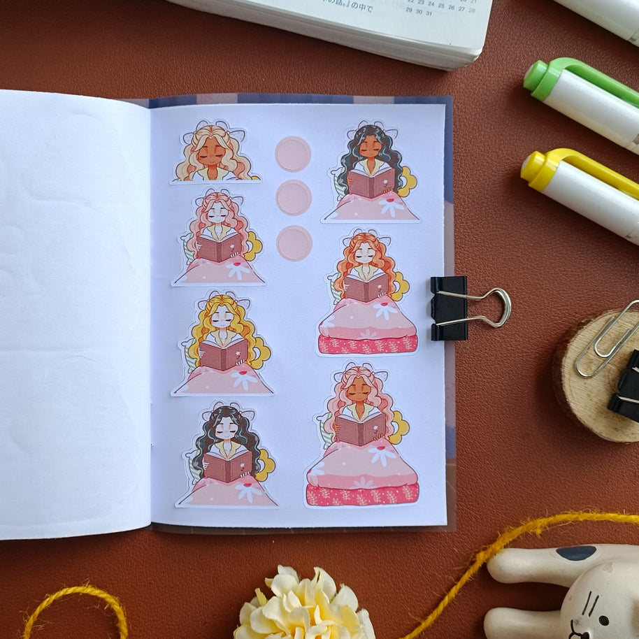 Midnight Dreamcatcher | PaperDollzCo | Sticker Book | CB069