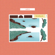 Fairy Tales | Hobonichi | Cousin Daily Sticker Kit | Cd014