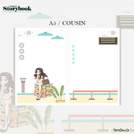 Wanderlust | Like a Story Book | Cousin Daily Sticker Kit | Cd037