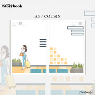 Wanderlust | Like a Story Book | Cousin Daily Sticker Kit | Cd039