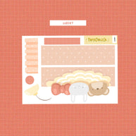 Planner Girl | Hobonichi | Cousin Daily Sticker Kit | Cd047
