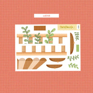 Planner Girl | Hobonichi | Cousin Daily Sticker Kit | Cd048