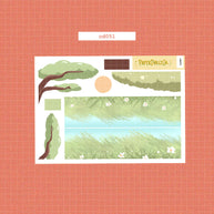 Planner Girl | Hobonichi | Cousin Daily Sticker Kit | Cd051
