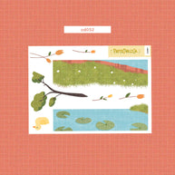 The Pretty Petal | Hobonichi | Cousin Daily Sticker Kit | Cd052