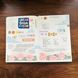 Reclaiming My Radiance | Hobonichi | Cousin Daily Sticker Kit | Cd064