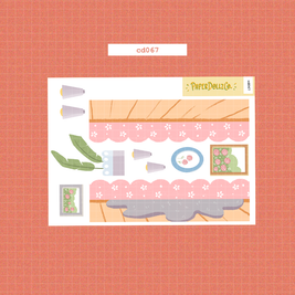 Midnight Dreamcatcher | Hobonichi | Cousin Daily Sticker Kit | Cd067