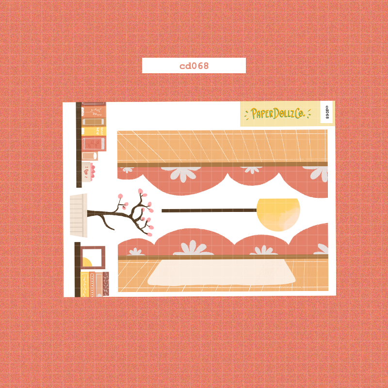 Midnight Dreamcatcher | Hobonichi | Cousin Daily Sticker Kit | Cd068