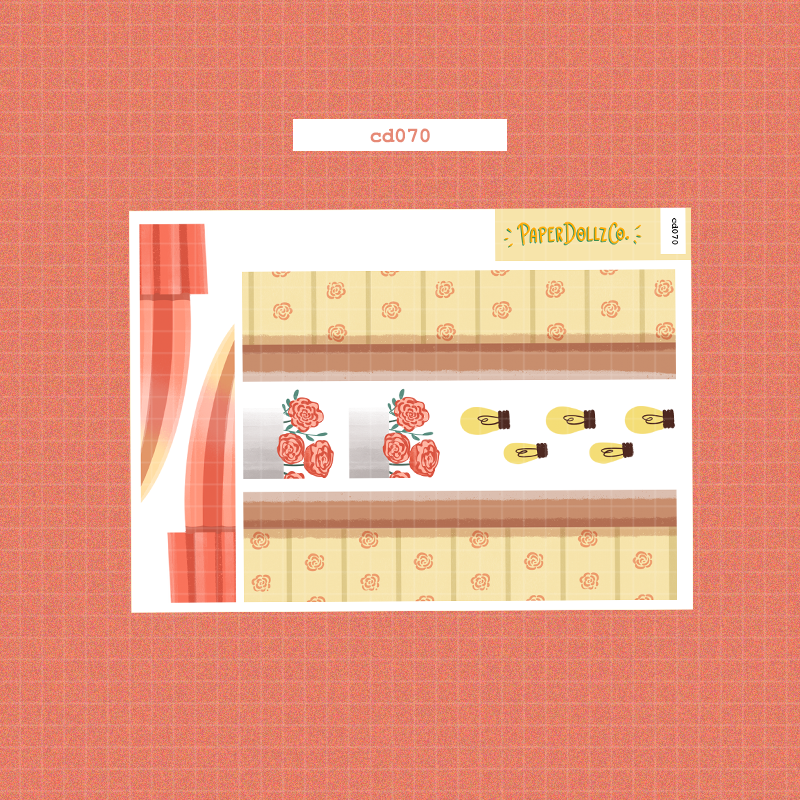 Midnight Dreamcatcher | Hobonichi | Cousin Daily Sticker Kit | Cd070