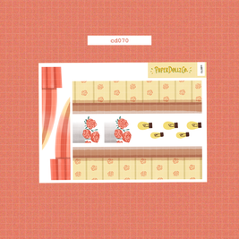 Midnight Dreamcatcher | Hobonichi | Cousin Daily Sticker Kit | Cd070