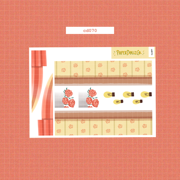 Midnight Dreamcatcher | Hobonichi | Cousin Daily Sticker Kit | Cd070