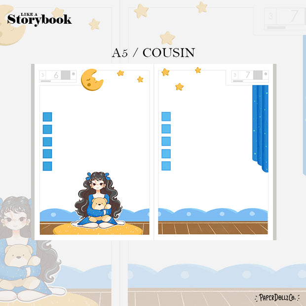 Midnight Dreamcatcher | Like a Story Book | Cousin Daily Sticker Kit | Cd071