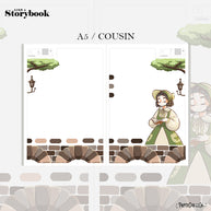 Victorian Muses | Like a Story Book | Cousin Daily Sticker Kit | Cd074