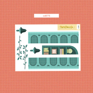 Victorian Muses | Hobonichi | Cousin Daily Sticker Kit | Cd075