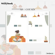 Cozy Harvest | Like a Story Book | Cousin Daily Sticker Kit | Cd084