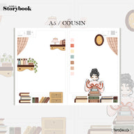 Unbox the Joy | Like a Story Book | Cousin Daily Sticker Kit | Cd096