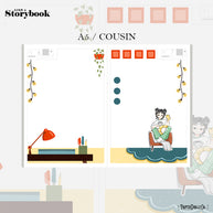 The Breakfast Club | Like a Story Book | Cousin Daily Sticker Kit | Cd104