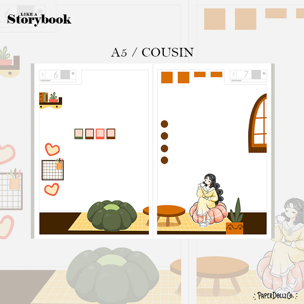 The Breakfast Club | Like a Story Book | Cousin Daily Sticker Kit | Cd105
