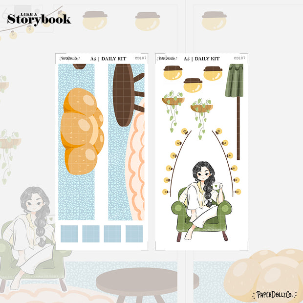 The Breakfast Club | Like a Story Book | Cousin Daily Sticker Kit | Cd107