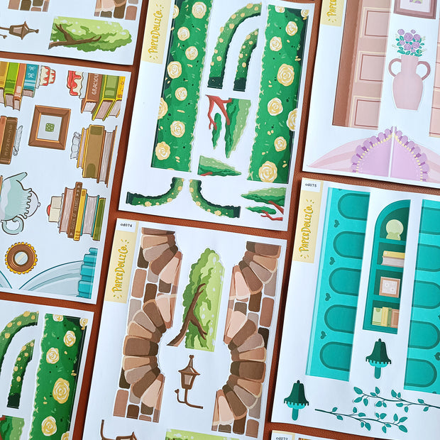 Victorian Muses | Hobonichi | Cousin Daily Sticker Kit | Cd072