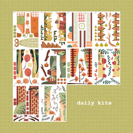 Fluffy Tails and Fabulous Fall | A5 Kits Sticker Book | CDB003