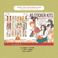 Fluffy Tails and Fabulous Fall | A5 Kits Sticker Book | CDB003