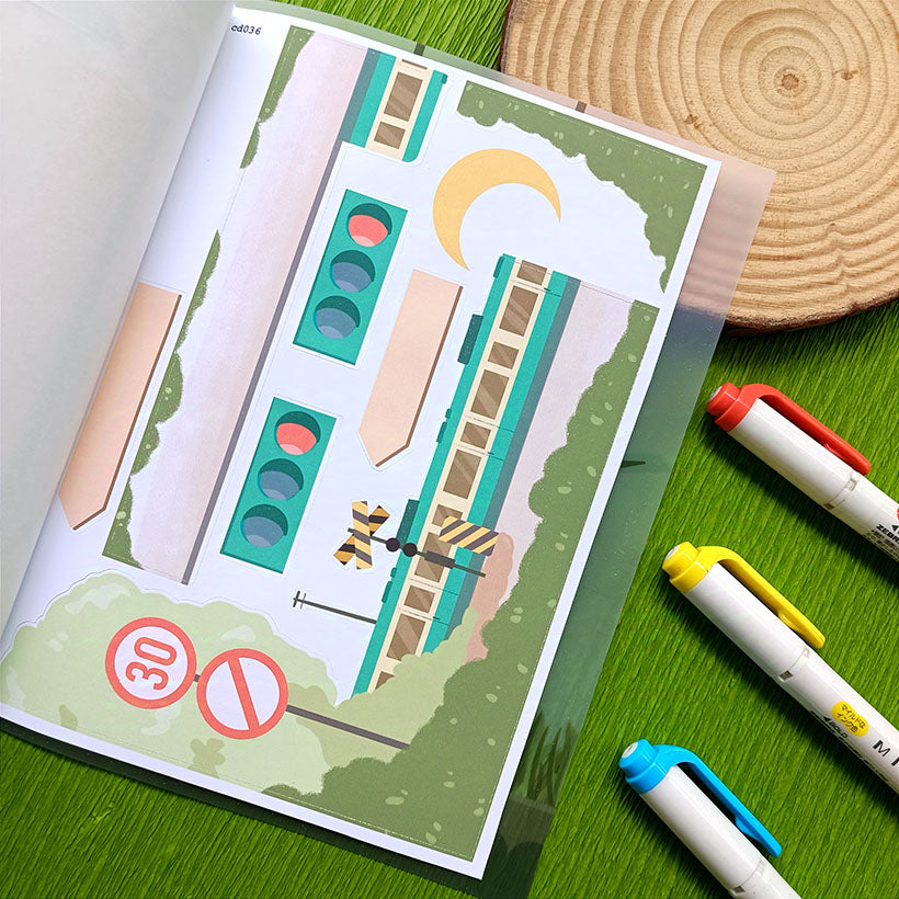 Wanderlust and Crowning Glory | A5 Kits Sticker Book | CDB004