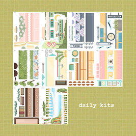 Wanderlust and Crowning Glory | A5 Kits Sticker Book | CDB004