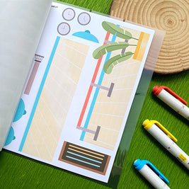 Wanderlust and Crowning Glory | A5 Kits Sticker Book | CDB004