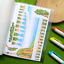 Wanderlust and Crowning Glory | A5 Kits Sticker Book | CDB004