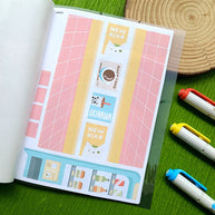 Wanderlust and Crowning Glory | A5 Kits Sticker Book | CDB004