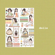 Reclaiming My Radiance and Planner Girl | A5 Kits Sticker Book | CDB006