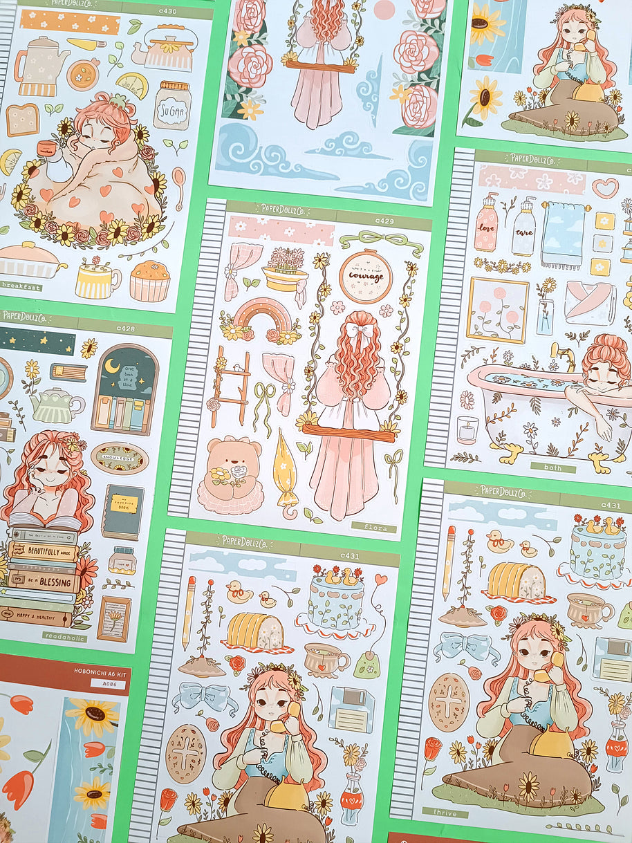 Bath | Reclaiming My Radiance | Collection Stickers | C427